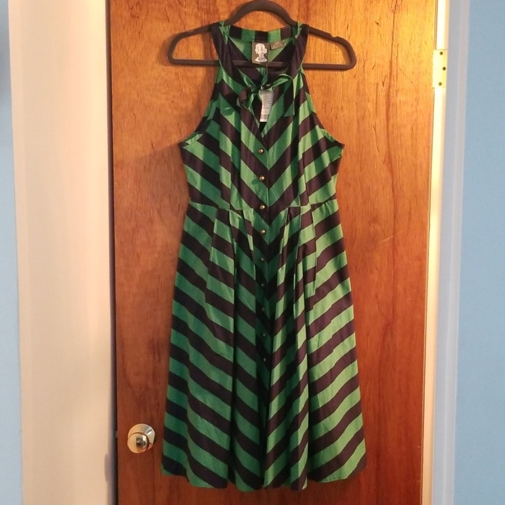 Anthro Girls from Savoy Stripe Dress